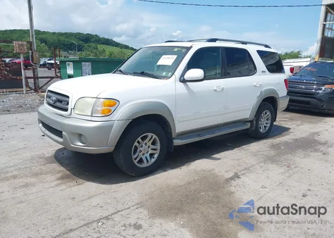 2003 Toyota Sequoia Sr5 V8 z USA, uszkodzony, nr VIN 5TDBT44A83S202497